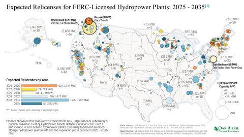 U.S. Hydropower Relicensing Map Series V1.1