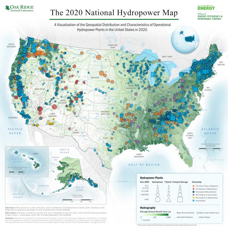 National Hydropower Map 2020