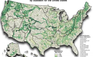 New Stream-reach Development (NSD) Potential for US