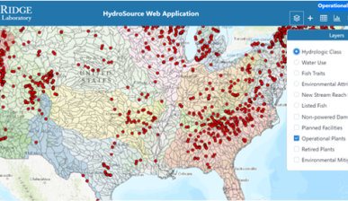 The HydroSource Data Explorer is a geo-spatial platform that enables hydropower data exploration featured image