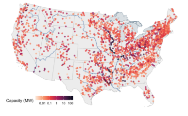 Technical Potential for Hydropower Capacity at Non-powered Dams featured image