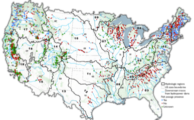 Overview of Fish Passage Facilities at Hydropower Developments across the Conterminous United States featured image