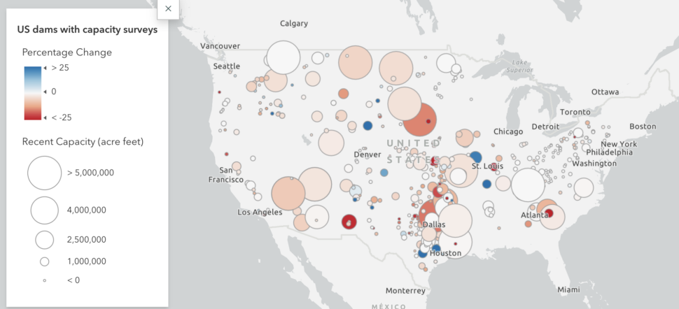 Featured image for Sedimentation in U.S. Reservoirs