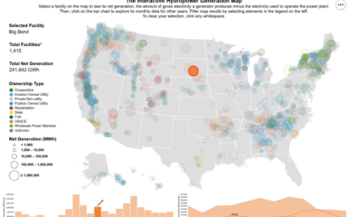 Interactive Hydropower Generation Map featured image