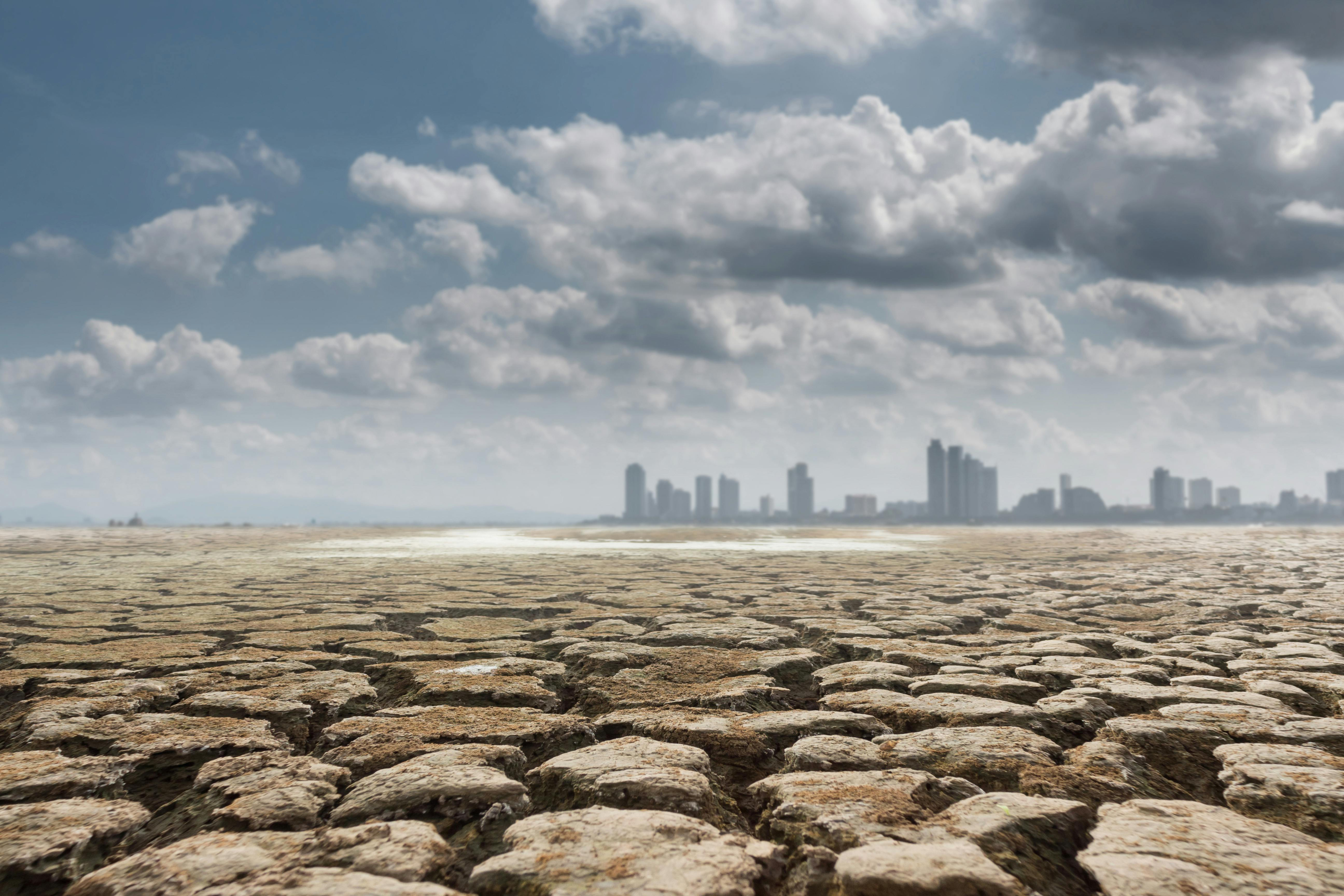 Climate impacts showing drought and precipitation patterns
